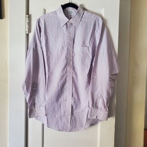 Brooks Brothers Pastel Striped Dress Shirt